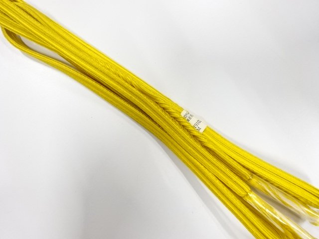 未使用品　正絹　手組帯締め